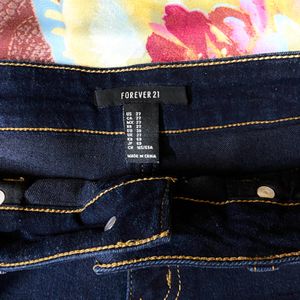 FOREVER 21 Denim Shorts (Micro Mini)