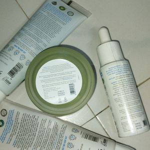 Combo Of 3-Night Gel, Face wash And Serum