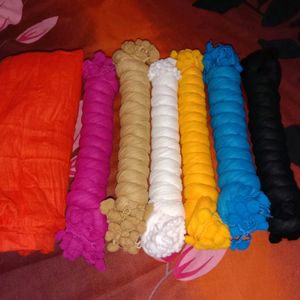 Cotton Blend Dupatta(Pack Of 5)