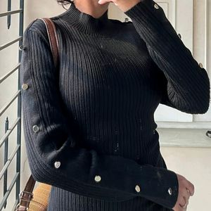 Black Woollen Dress