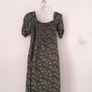 Olive Casual Dress (Women's)