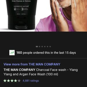 THE MAN COMPANY Deep Cleansing Acne Oil Control