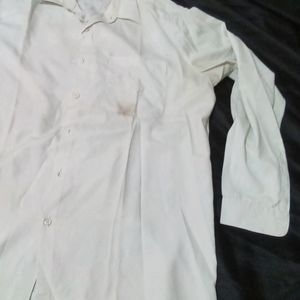 Checked Shirt Having Stain Little Bit