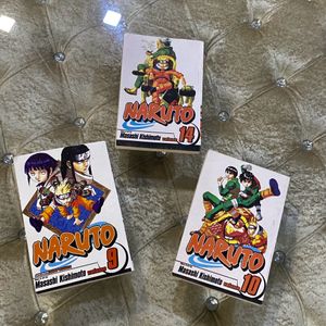 Combo Of Naruto Manga Vol 9, 10, 14