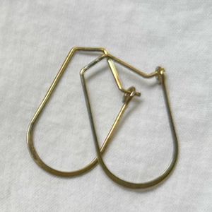 Set Of 4 Gold Hoop Earrings