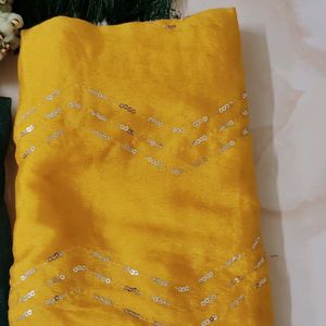 Half Derson Ciffon Net Cotton Dupatta