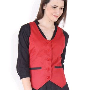 Red Formal Waistcoat