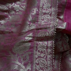 Karwachauth Special Pure Upada Suit With Handwork