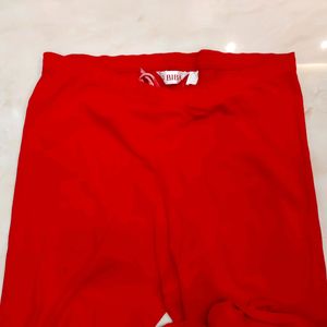 Biba Branded Red Leggings Size XL *PRICE DROP*