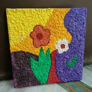 Canvas Based Textured Wall Decor