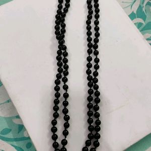 Black Moti Necklace