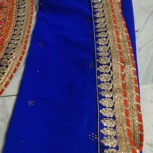 UNSTITCH MULTY COLOR LEHENGA