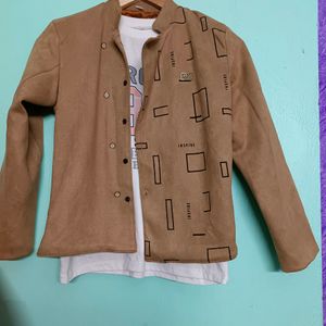 Kid's Blazer With T.shirt