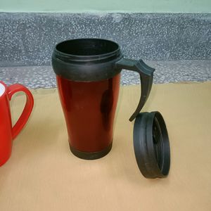 Two Mugs With Lid