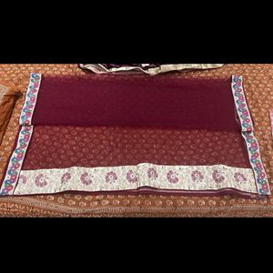 Wine Color Lehenga Choli Set