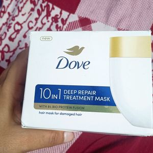 Dove 10 In 1 Deep Repair Treatment Mask 💯🤭💞🌸