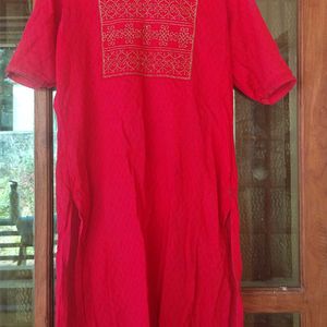 Avaasa Red Kurtha❤️