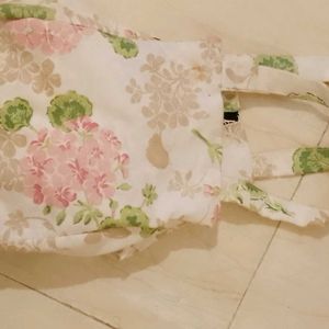 Floral Cloth Handbag