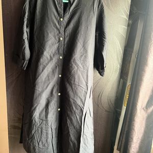 Black Kurta - XL