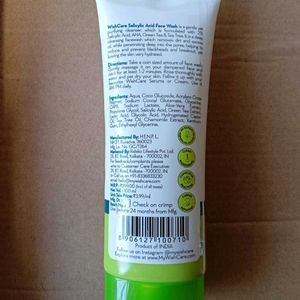 Unused Salicylic Acid Face Wash