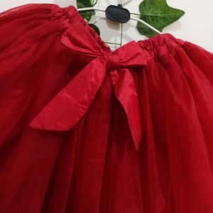 Women Barbie Red Skirt