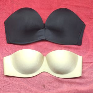 Combo 2 Women's Strapless Bra