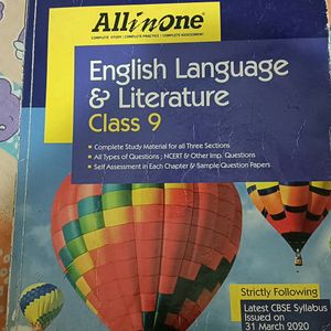 All In One English Language And Literature Class 9