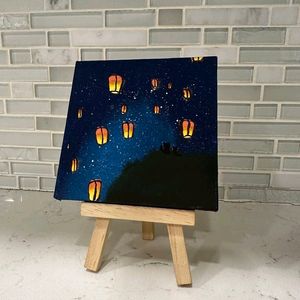 Mini Canvas Painting 38