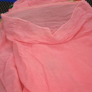 Pink Shaded Heavy Saree Women