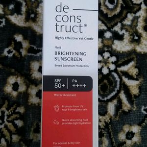 Deconstruct Brightening Sunscreen