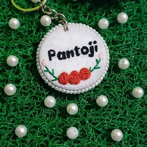 Personalized Embroidery Keychain