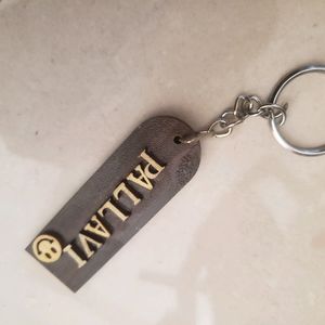 Pallavi Name Keyring