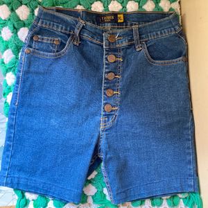 TAURUS Denim Shorts