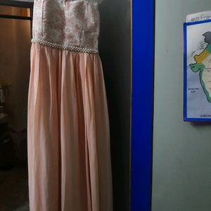 Peach Gown