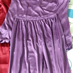 Negotiable Satin Woman purple NightWear