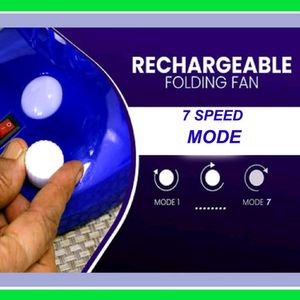 Rechargeable High Speed Portable Fan