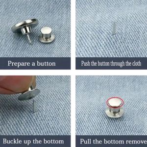 Jeans Button Pack Of 4