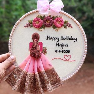 Birthday Hoop Embroidery 😍