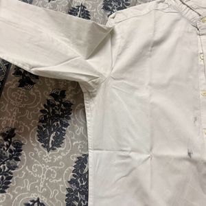 White Formal Shirt Is On Sale For Men