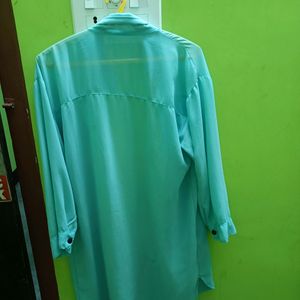 A Long Shirt Kurti Type