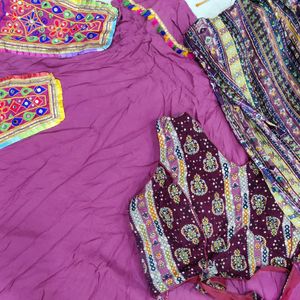 Muave Chaniya Choli Set