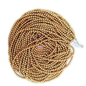 3mm Round Golden Beads For Aariwork Blouse Embroid