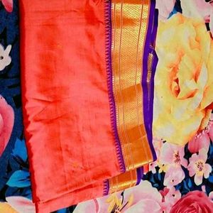 Pure Silk Sare With Blouse