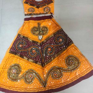 Ethnic Lehenga Choli For Kids Girls Rajasthan