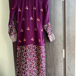 Beautiful Embroidered Kurta Dupatta