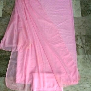 3piece Pink Chikankari Suit(Unstitched)