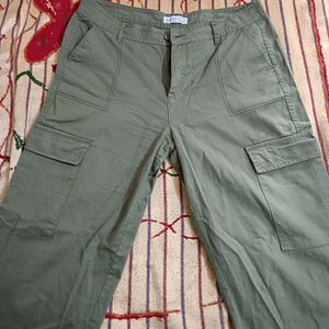 Olive Cargo Pants