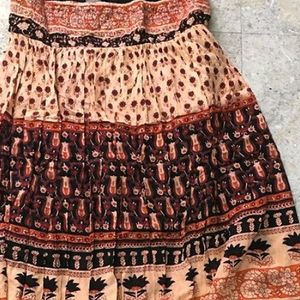 Cotton summer Long Skirt