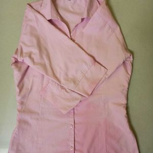 Pink Formal shirt For womens