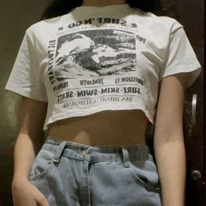 h&m y2k crop top